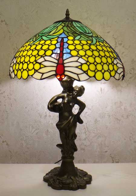Настольная лампа тиффани RCN 148 B