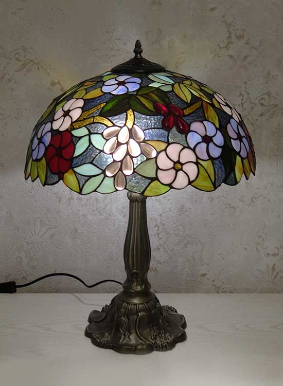 Настольная лампа тиффани RCN 03-1