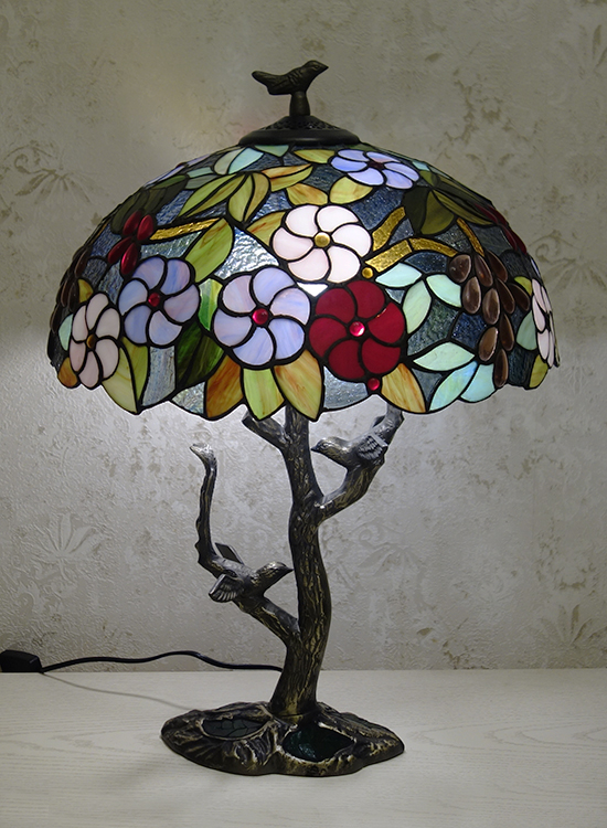 Настольная лампа тиффани RCN 03-2