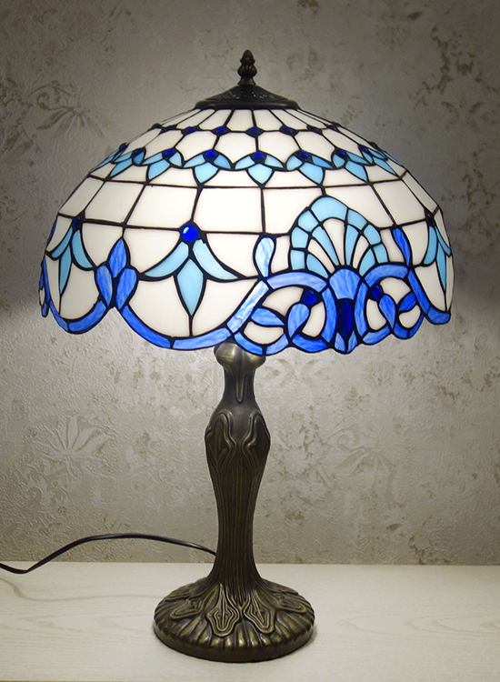 Лампа тиффани настольная 16360 T