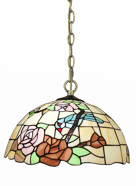 Люстра с птичками тиффани RCN 188 C