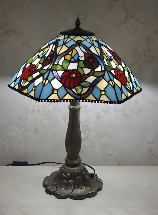 Настольная лампа тиффани RCN 1740-2