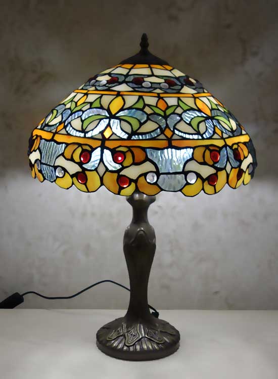 Настольная лампа тиффани RCN 130 B
