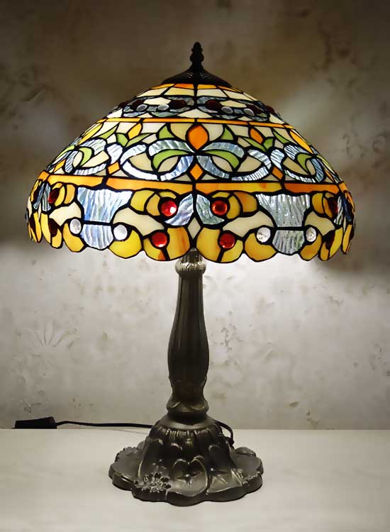 Настольная лампа тиффани RCN 130 R